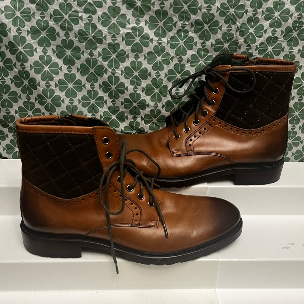 Johnson ans Murphy Mens Leather Boots!!